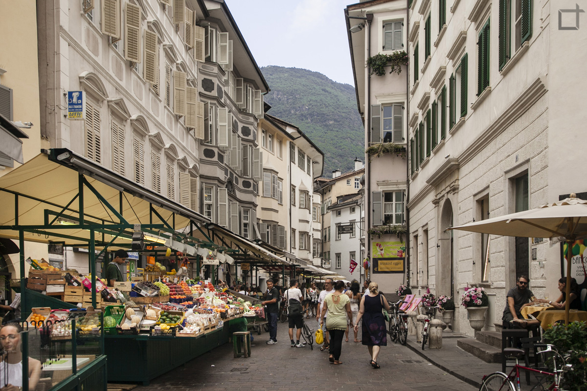 Mercato nel Centro di Bolzano