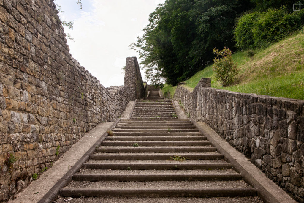 scalinata mura