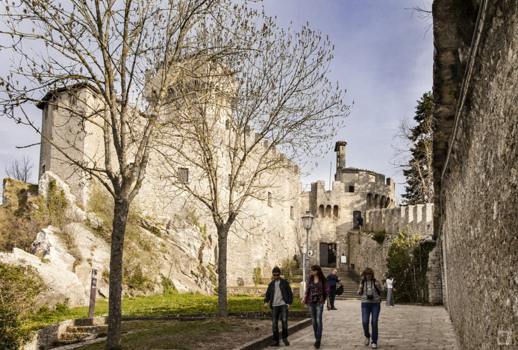 Castello - Ingresso alla Torre Cesta o Torre Fratta di San Marino