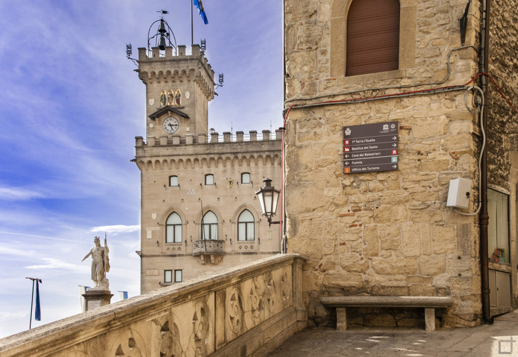 Palazzo Pubblico nel centro di San Marino