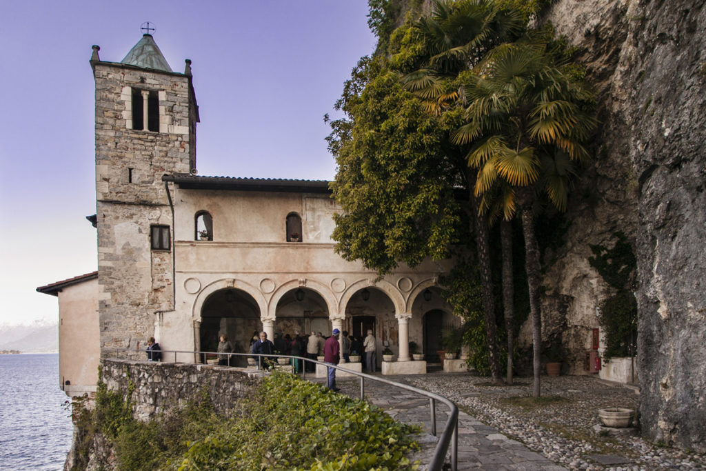 Chiesa e Campanile dell Eremo di Santa Caterina del Sasso