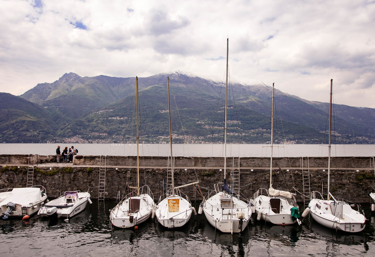 Porto di Bellano su Lago di Como - Provincia di Lecco