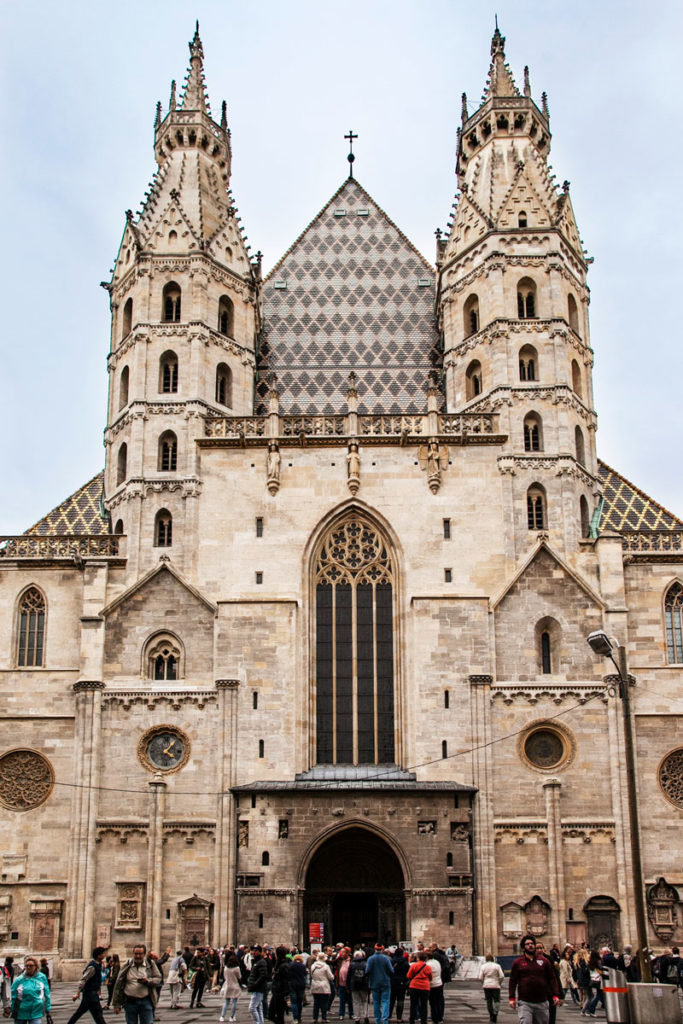 Facciata del Duomo di Santo Stefano - Vienna