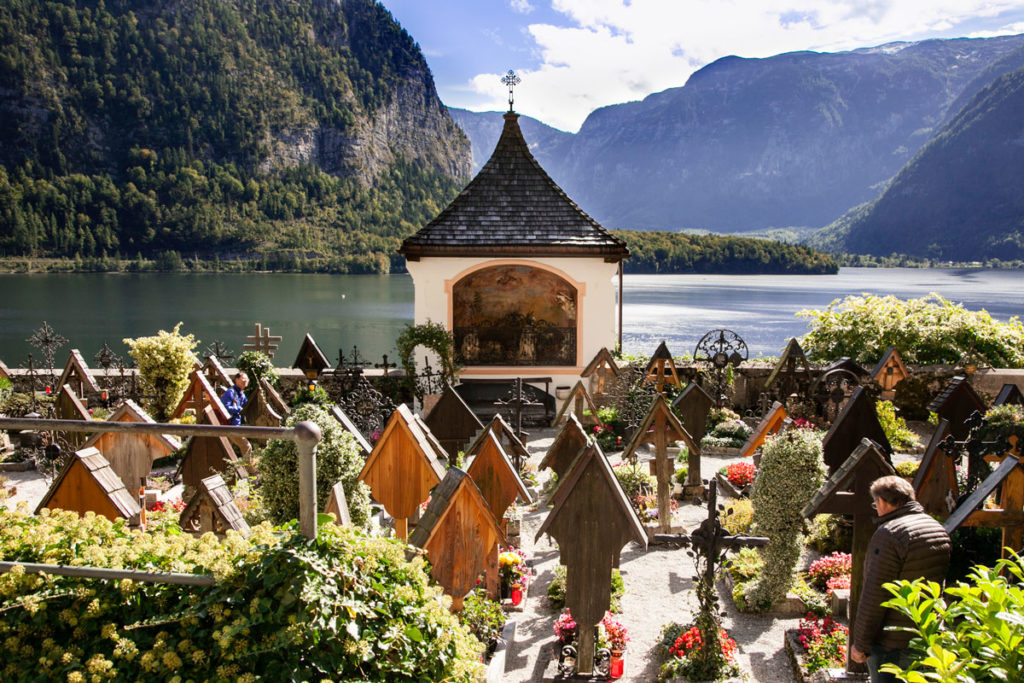 Cimitero della parrocchia cattolica di Hallstatt
