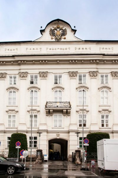 Ingresso all'Hofburg - Palazzo Imperiale di Innsbruck