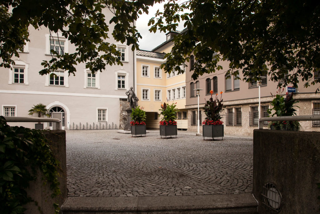 Lienz - Europaplatz e Statua di Josef II