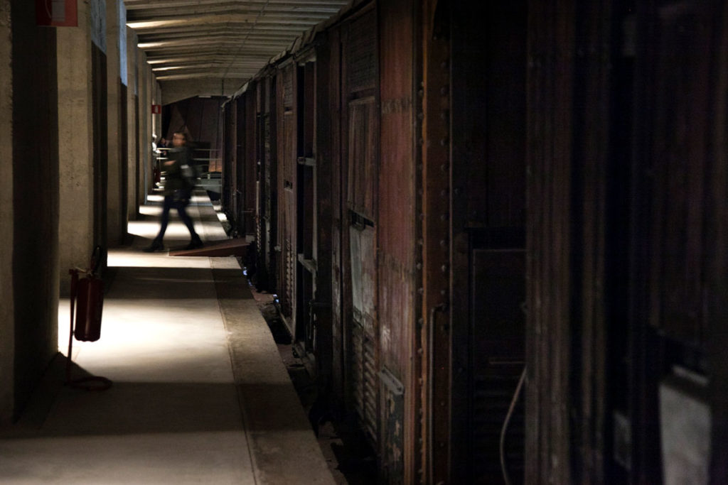 Treno originario della deportazione degli Ebrei - Milano - Memoriale della Shoah