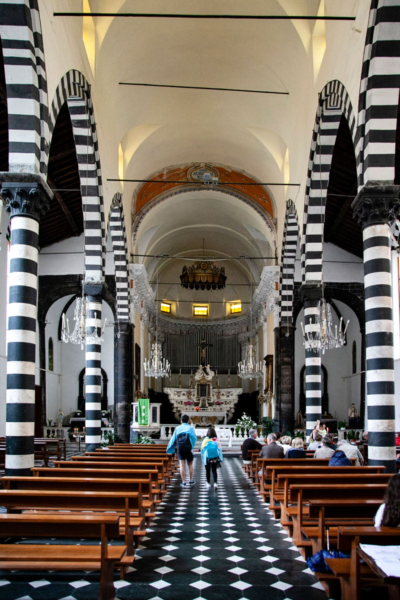 Interni della Chiesa di San Giovanni Battista