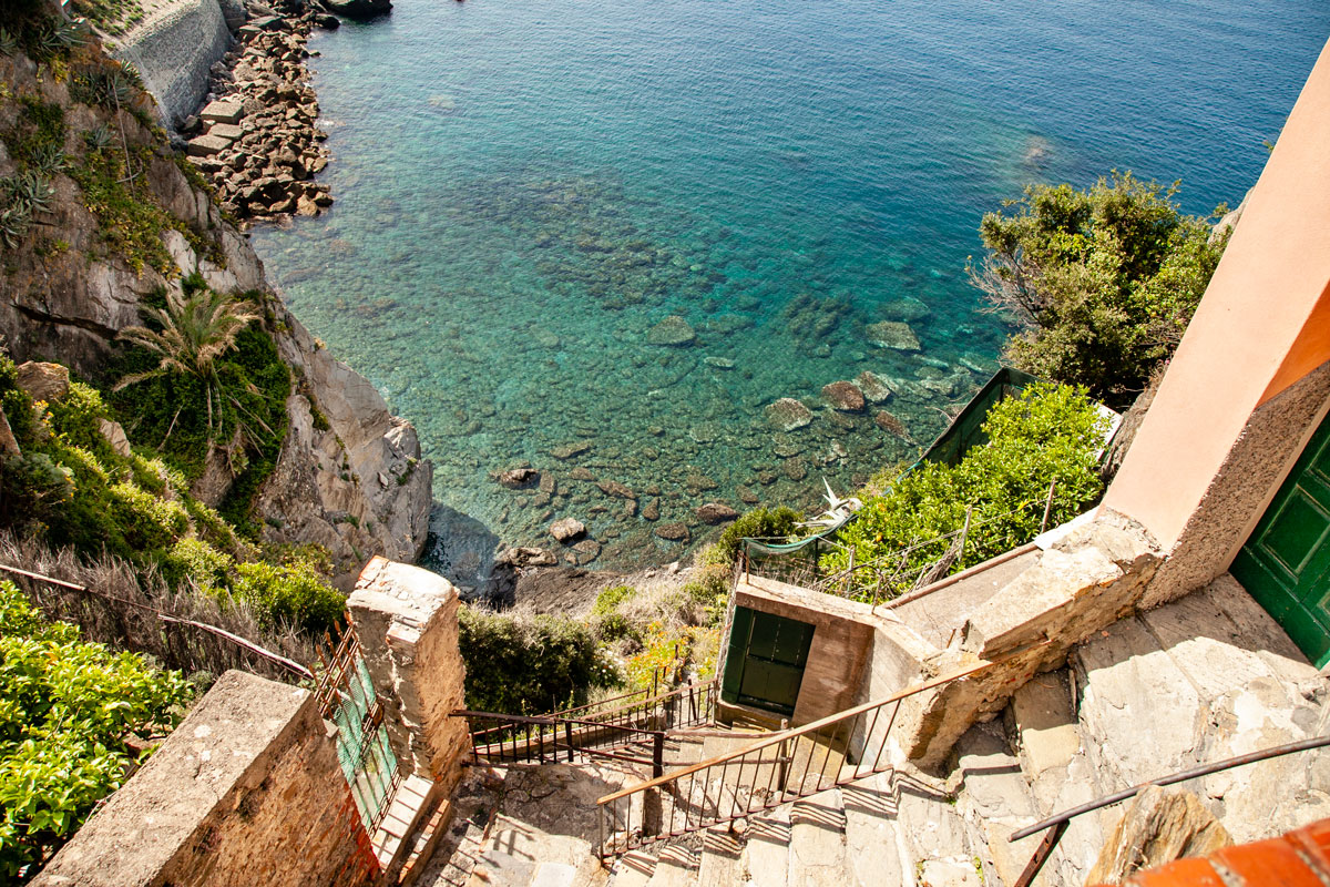 Panorama sul Mar Ligure