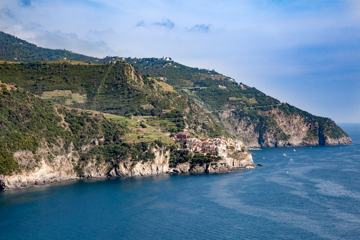 Terrazza di Corniglia - Vista sul Mar Ligure