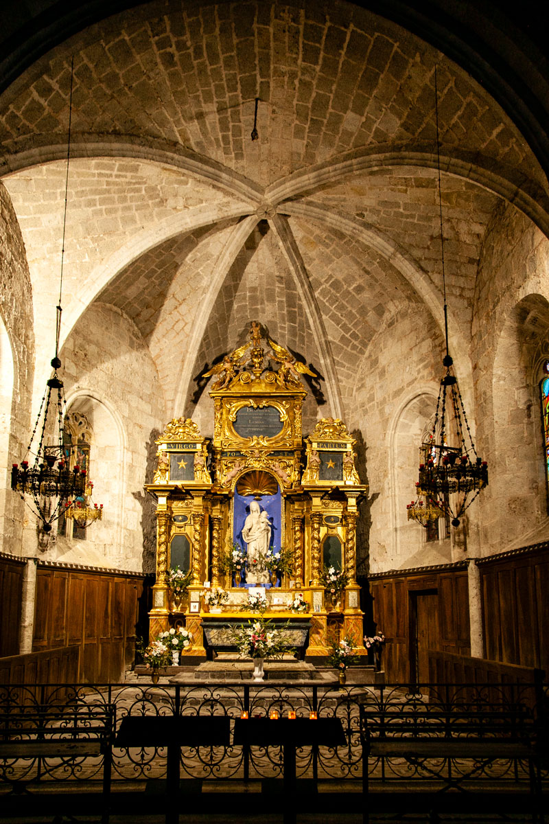 Altare della Chapelle Notre Dame de Beauvoir