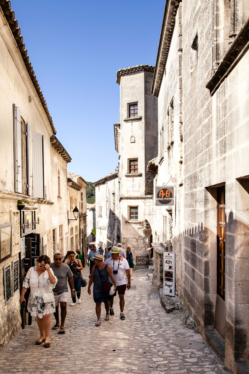 Cosa vedere a Les Baux de Provence - i vicoli del centro storico