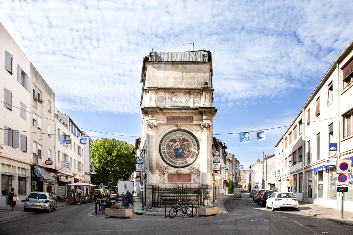 Palazzi del centro storico di Arles