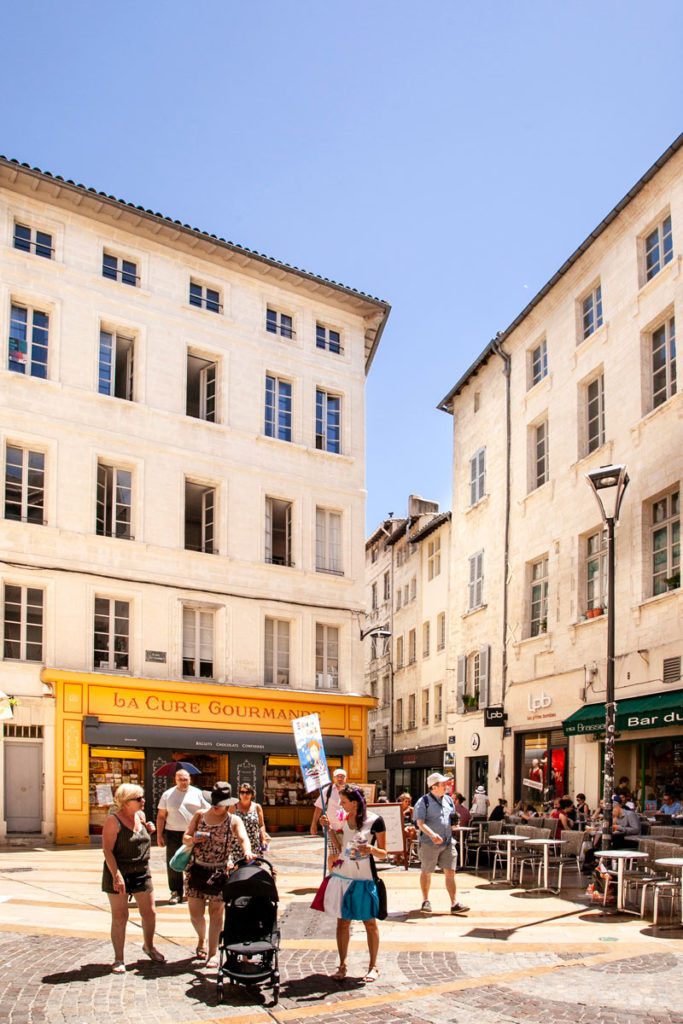 Palazzi del centro storico di Avignone