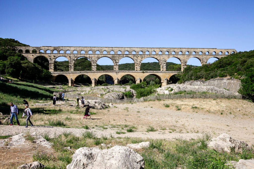 Pont du Gard - Acquedotto Romano nel sud della Francia