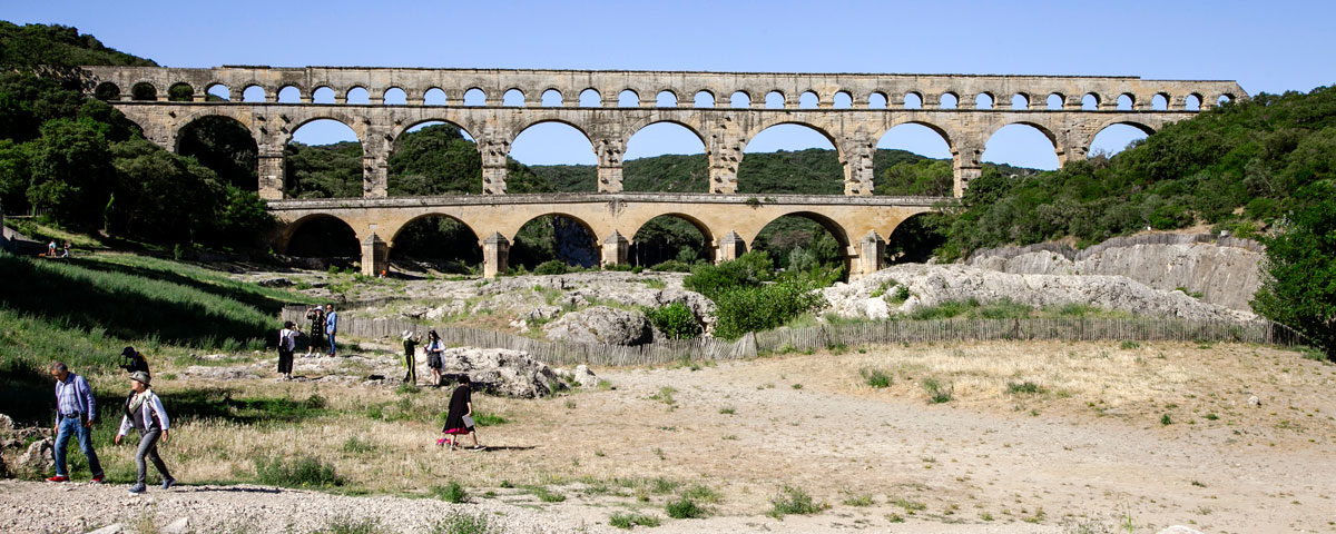 Pont du Gard - Acquedotto Romano nel sud della Francia