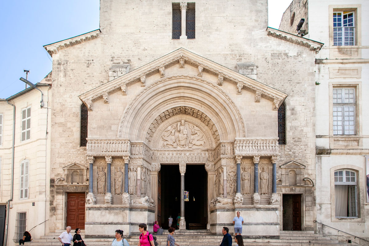 Portale della Cattedrale Saint-Trophime di Arles