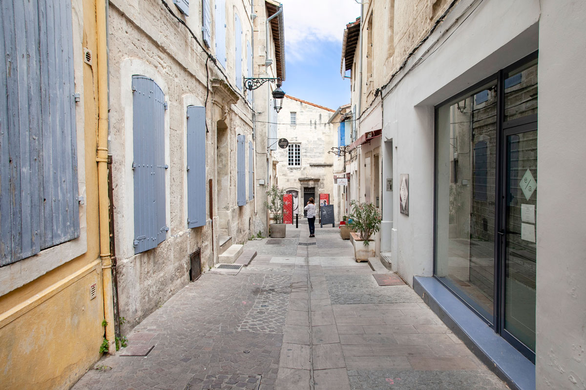 Vicoli del centro storico di Arles - Provenza - Sud della Francia