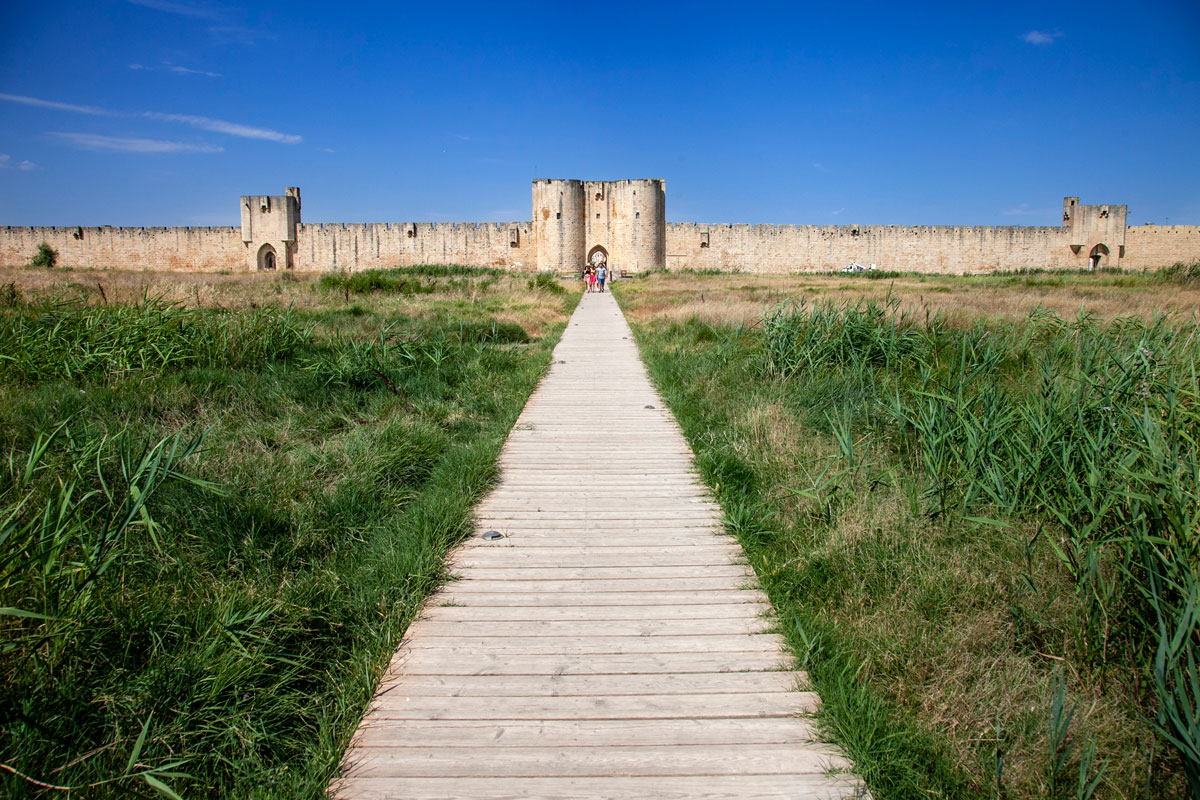 Aigues Mortes - Capitale dell'area paludosa della Camargue francese