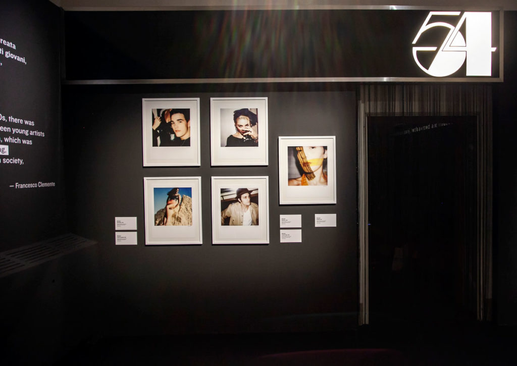 Fotografie di Maripol su scenografia di Studio 54 - Warhol and Friends - Mostra a Bologna