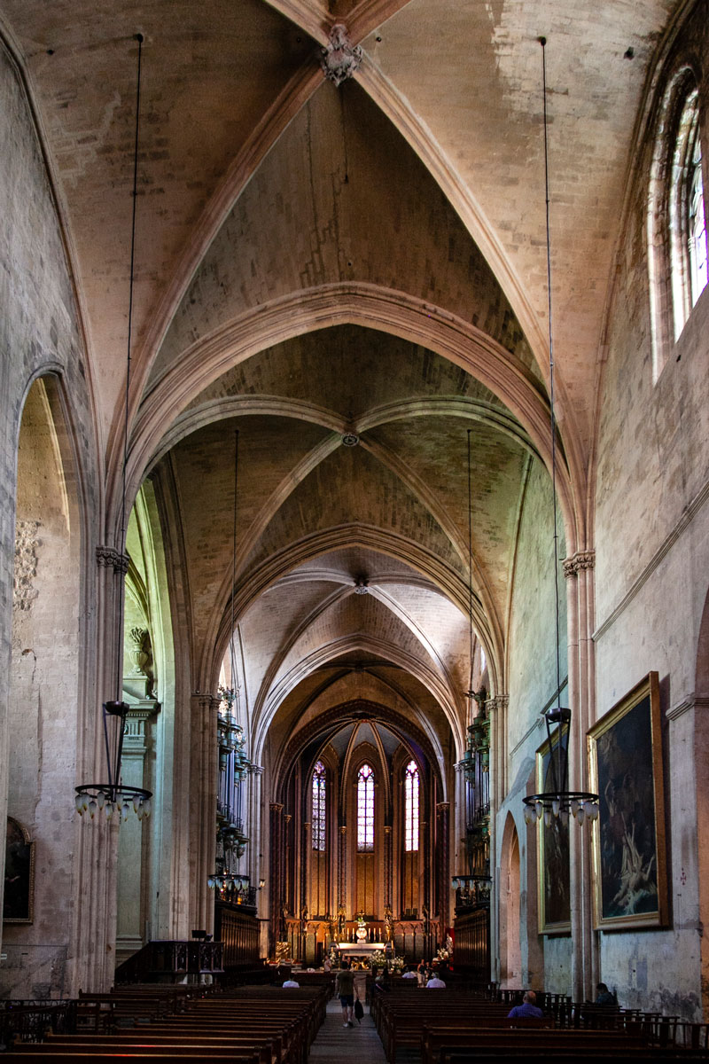 Navata interna della Cattedrale di Saint Sauveur - Aix en Provence