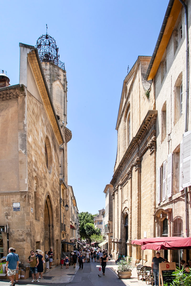 Passeggiata per il centro storico di Aix en Provence