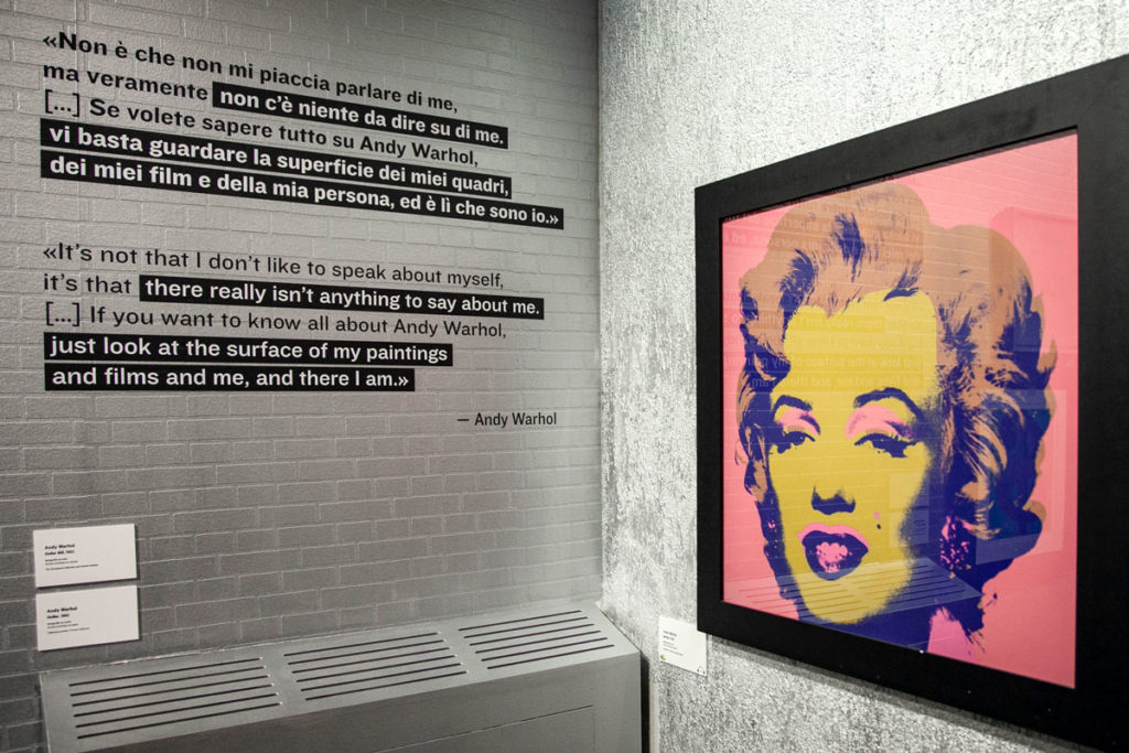 Serigrafia Marilyn Monroe di Andy Warhol