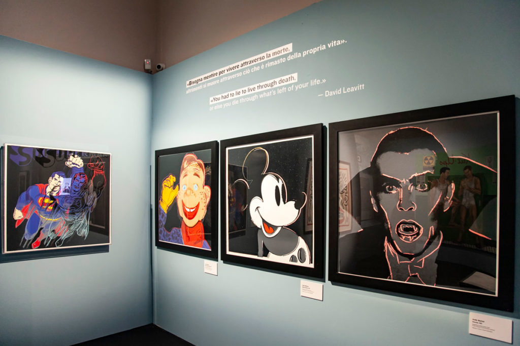 Serigrafie di Andy Warhol - Superman - Topolino - Dracula
