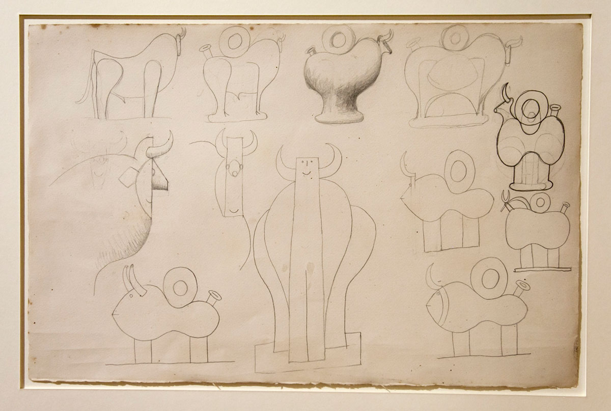 Bozzetto per progetti di ceramica - Pablo Picasso
