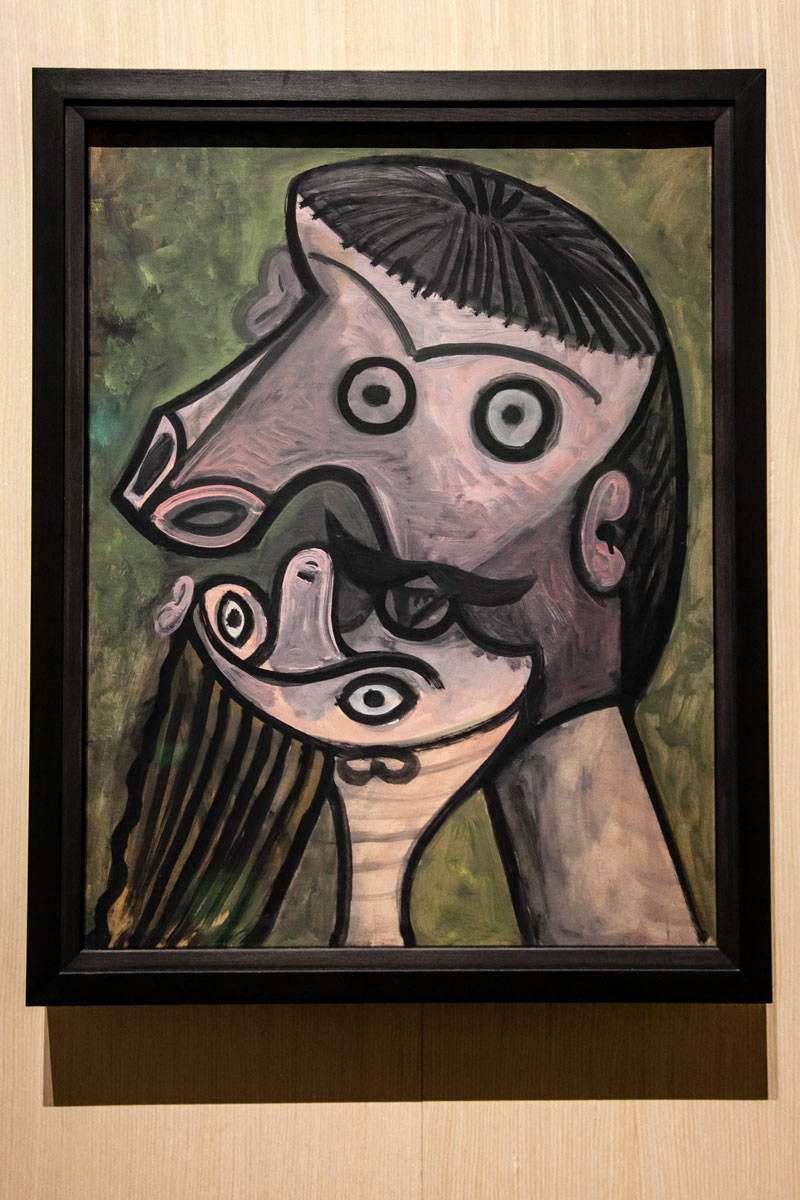Dipinto di Pablo Picasso - Le Baiser