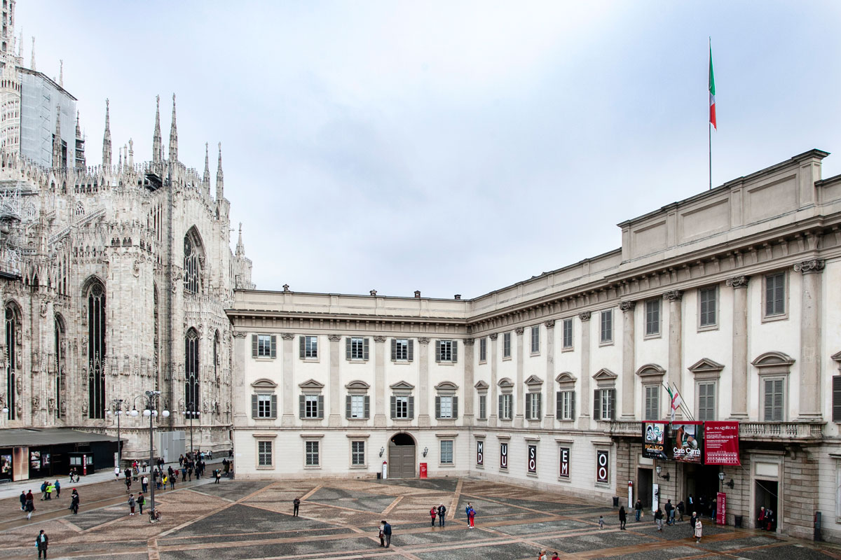 Ingresso di Palazzo Reale - Arte a Milano
