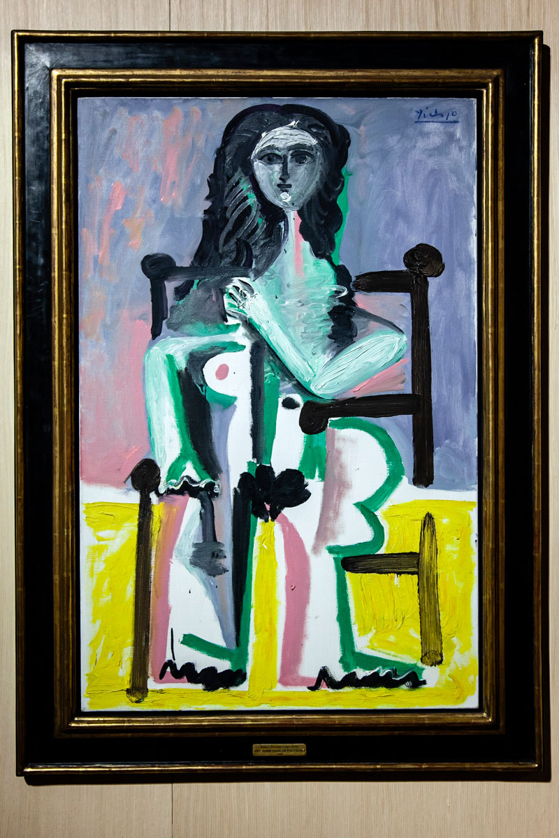 Picasso - Donna Seduta in Una Poltrona - Mostra a Palazzo Reale di Milano