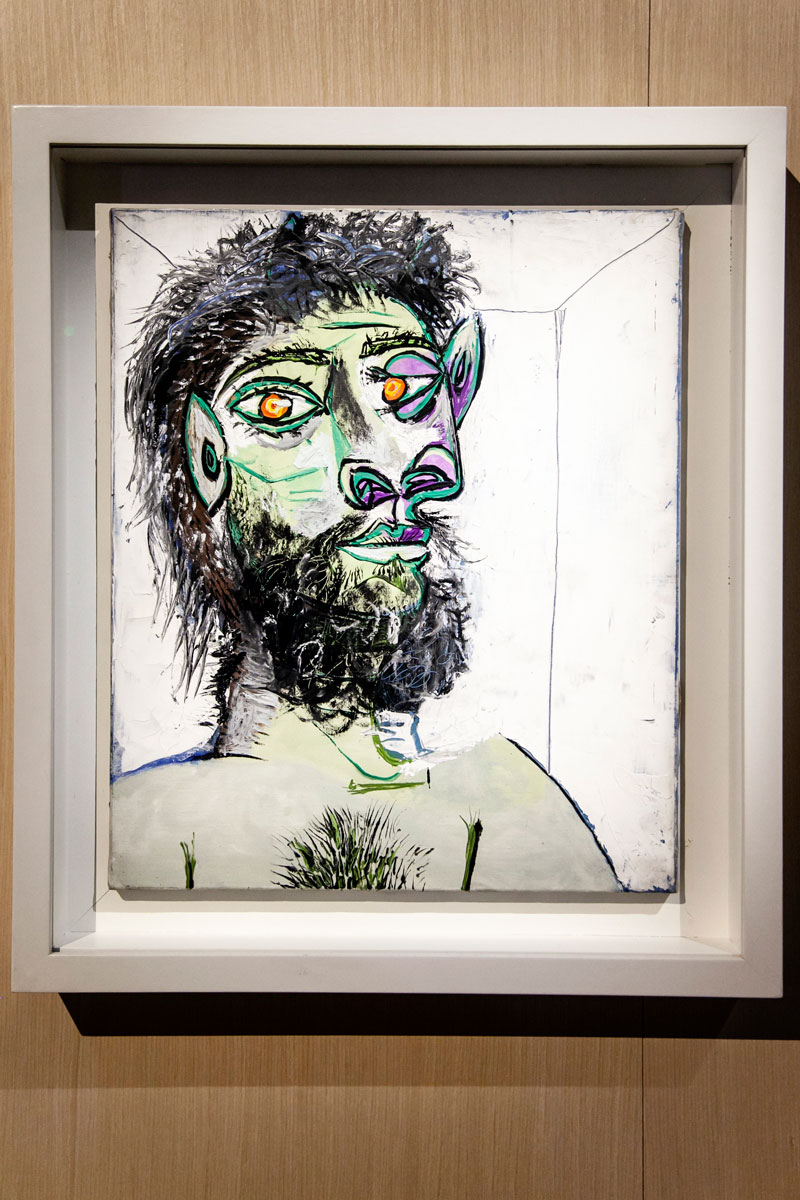 Picasso - Testa di Uomo Barbuto - 1938