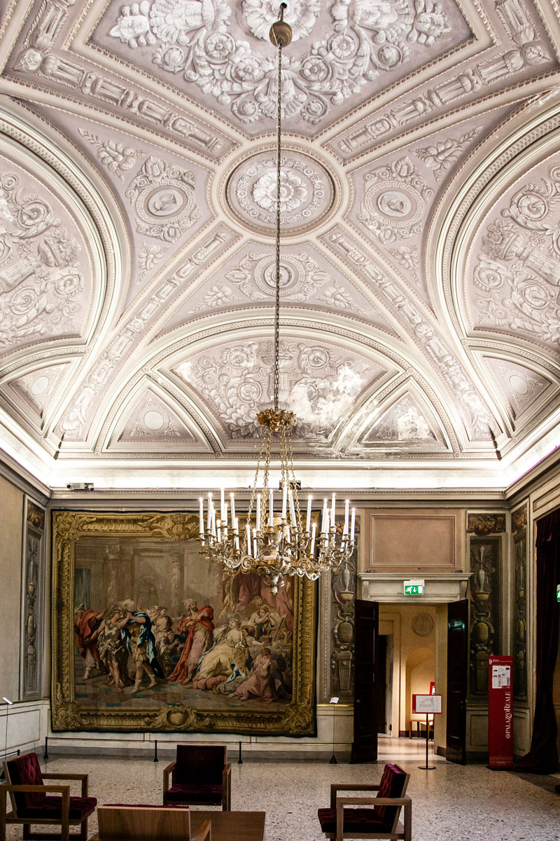 Sala degli Arazzi di Palazzo Reale di Milano - Soffitti decorati