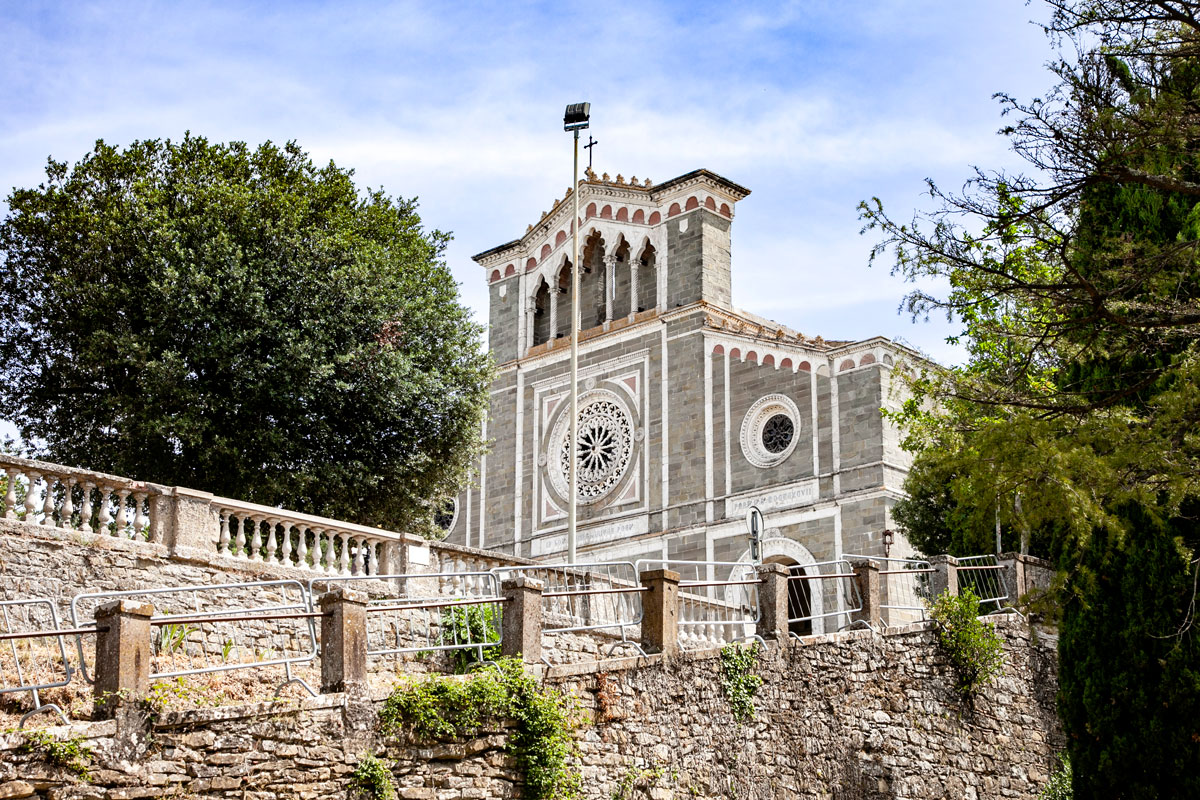 Santuario di Santa Margherita di Cortona - Facciata