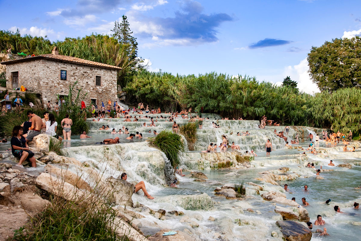 Le pozze di Saturnia - Cascate del Mulino