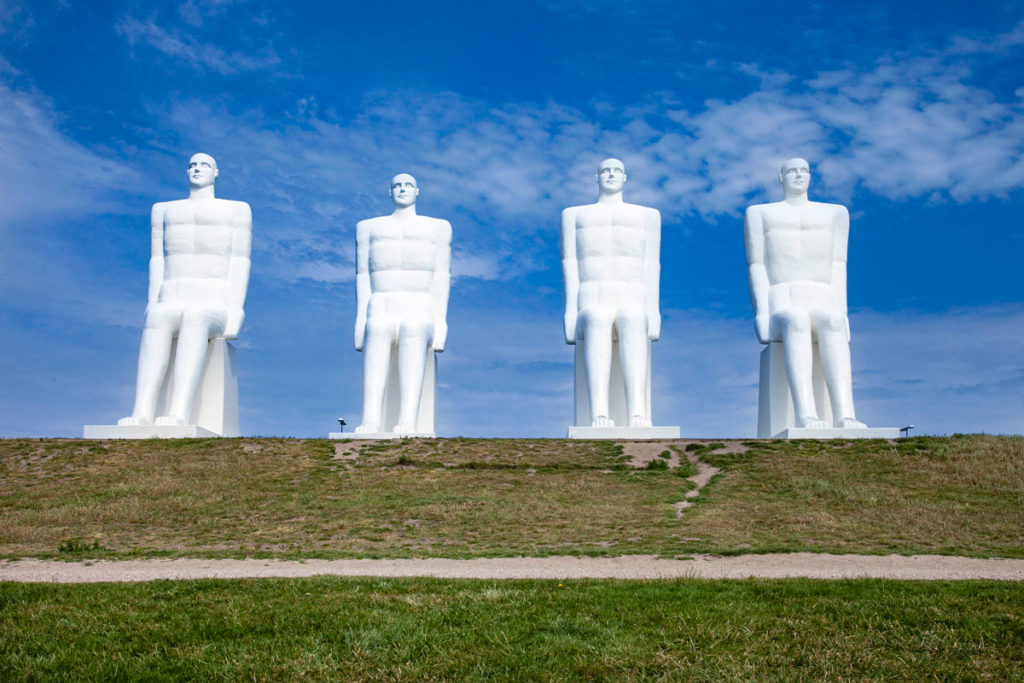 Man Meets the Sea - Le quattro statue di Esbjerg