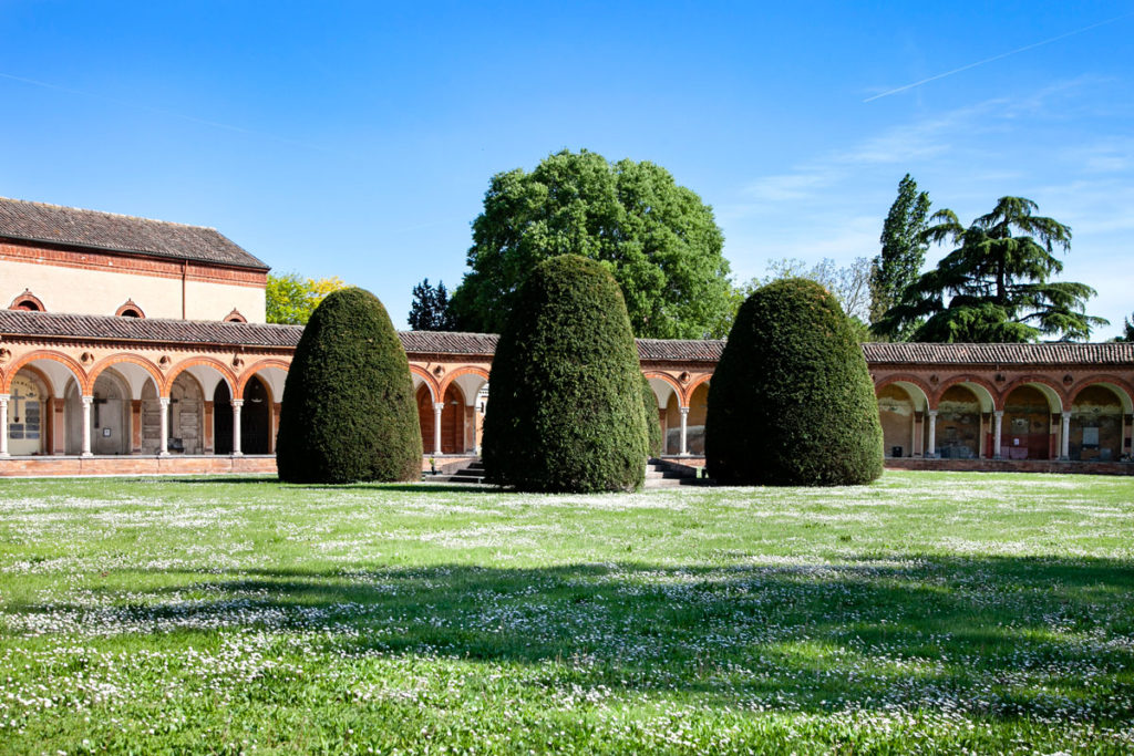 Cimitero Monumentale della Certosa di Ferrara - Porticati e Giardino