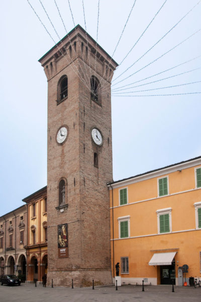 Torre Civica di Bagnacavallo con Palazzo Vecchio