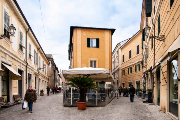 Piazza Doria - Incrocio tra palazzi signorili