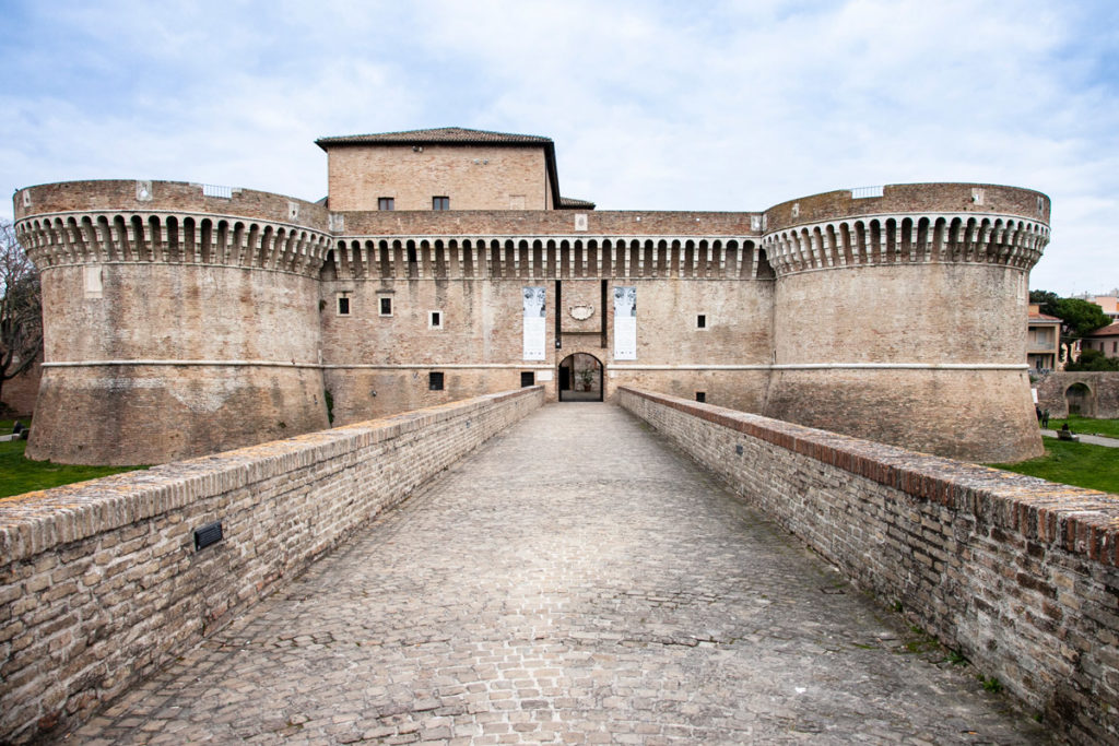 Rocca Roveresca di Senigallia - Vista dal ponte di ingresso