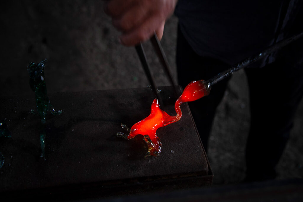 Artigiani del vetro - lavorazione del vetro a Murano