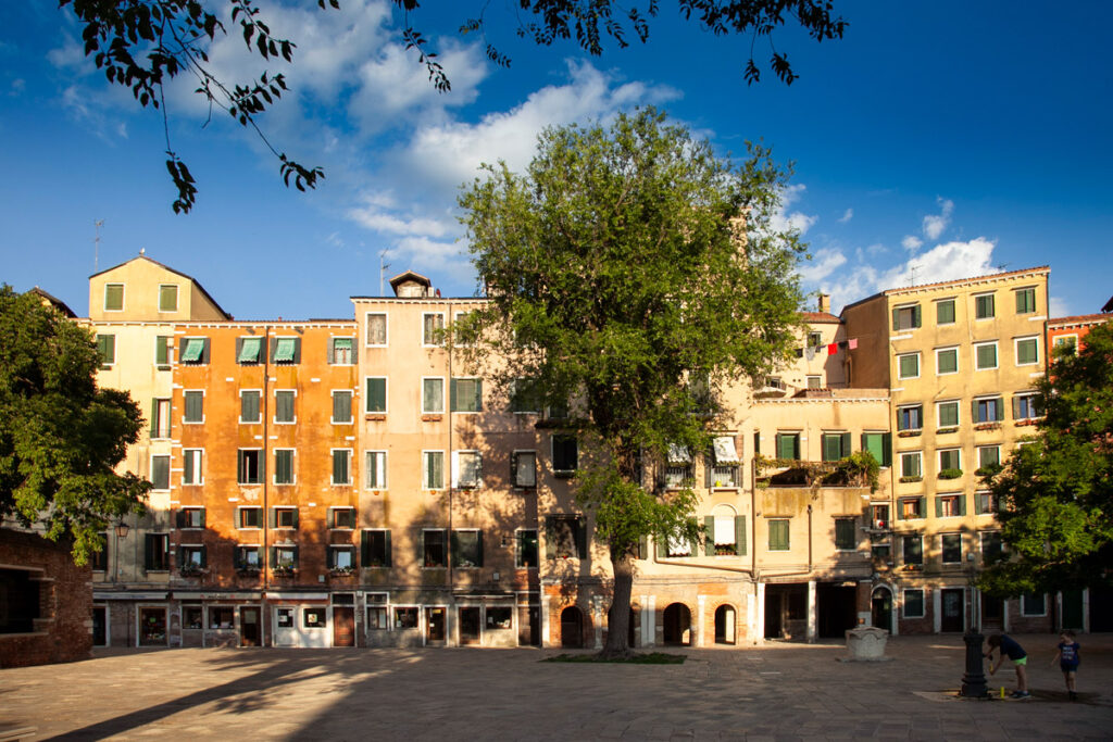 Piazza del Ghetto Nuovo di Venezia