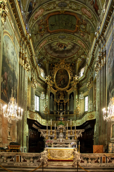 Abside e altare della chiesa di San Biagio