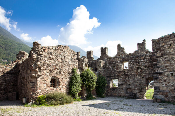 Interni del Castello Residenziale nel Castel Grumello