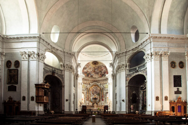 Interni della Chiesa di San Giovanni Battista a Morbegno