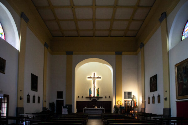 Interni della chiesa di Santa Lucia