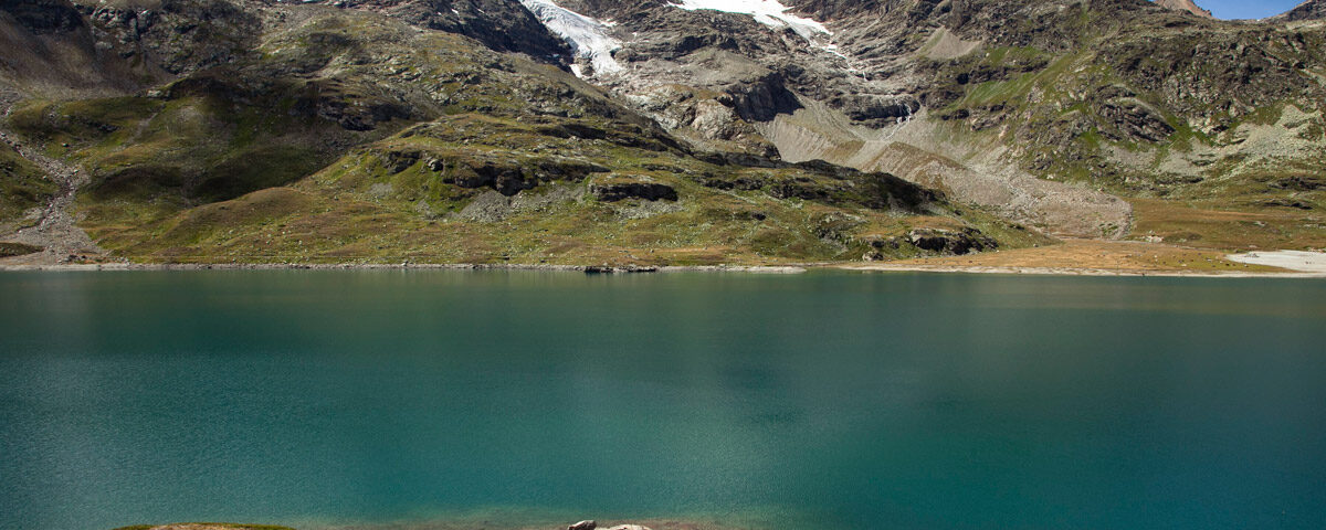 Lago Bianco al Passo del Bernina