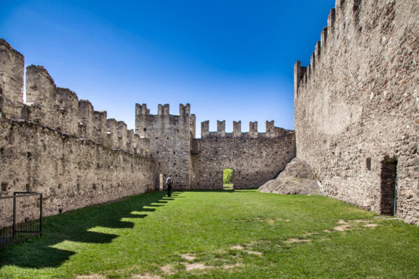 Mura interne del Castello Nuovo - Grosio