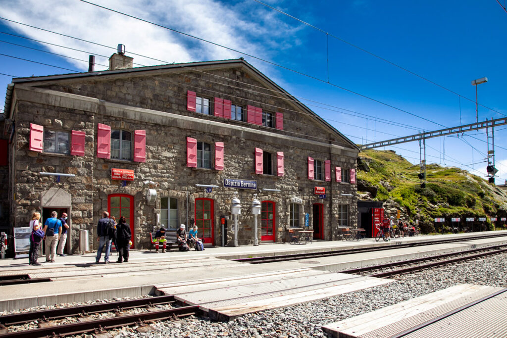 Stazione Ospizio Bernina - Bernina Express Svizzera